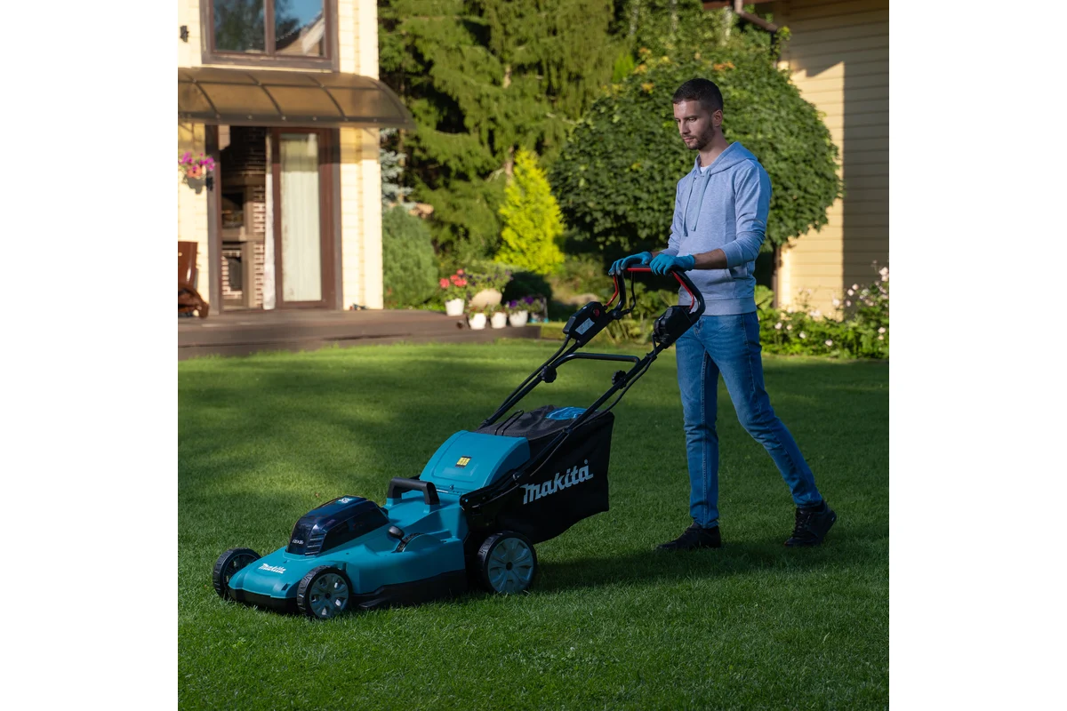 Газонокосилка Makita DLM 539 СТ2 аккумуляторная самоходная_8