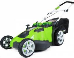 Газонокосилка аккумуляторная Greenworks G40LM49DB, TwinForce, 40V, 49 см, без АКБ и ЗУ 2500207_7