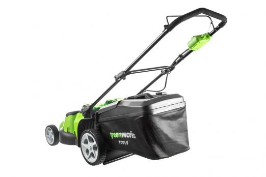 Газонокосилка аккумуляторная Greenworks G40LM49DB, TwinForce, 40V, 49 см, без АКБ и ЗУ 2500207