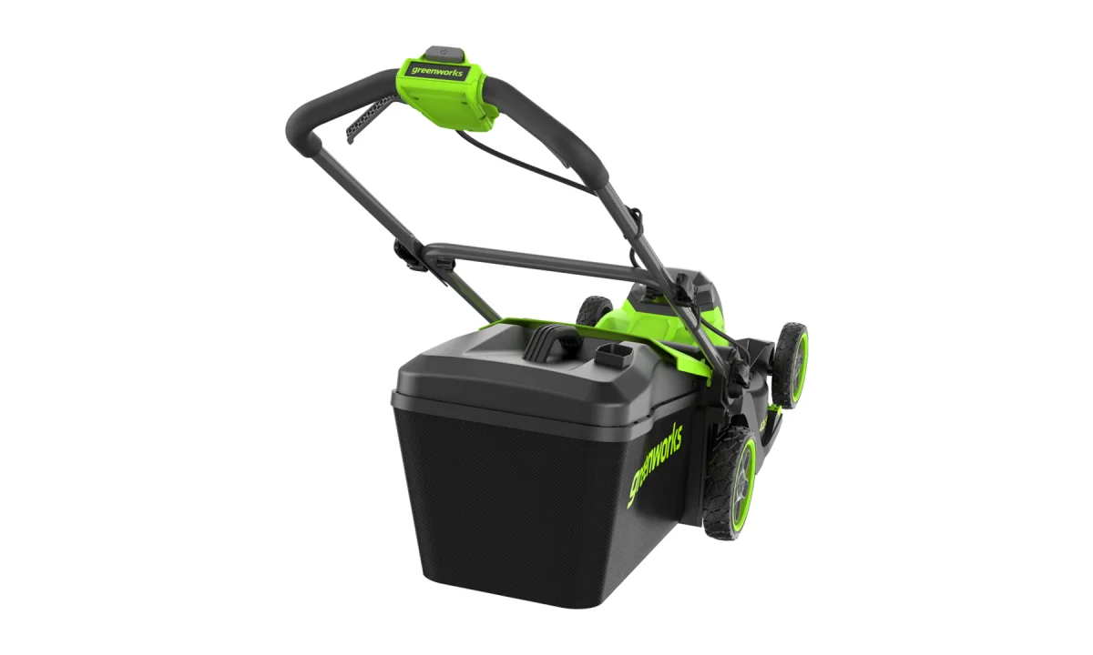 Газонокосилка аккумуляторная Greenworks GD40LM411, 40V, 41 см, бесщеточная,c АКБ 4Ач и ЗУ 2521007UB