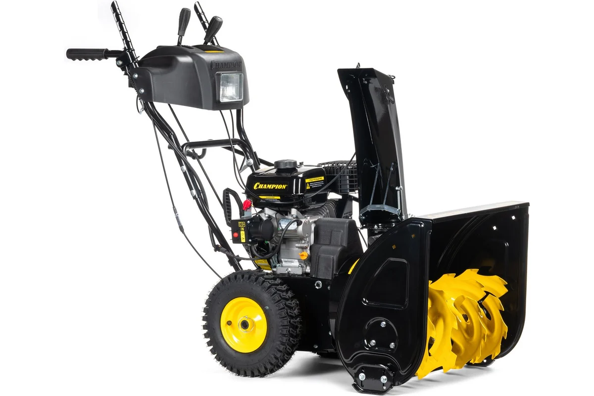 Снегоуборщик бензиновый самоходный CHAMPION ST762E_18