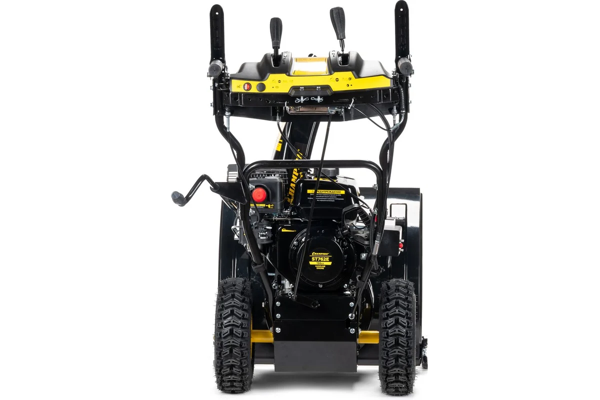 Снегоуборщик бензиновый самоходный CHAMPION ST762E_16