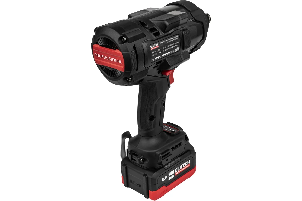 Гайковёрт аккумуляторный Elitech CW 4022BL (E2201.073.01)_8